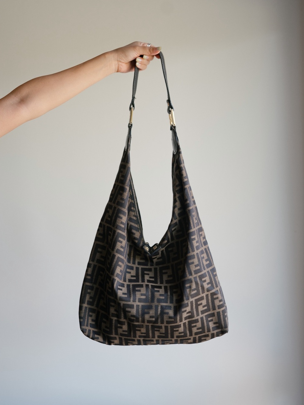 Fendi hobo zucca bag